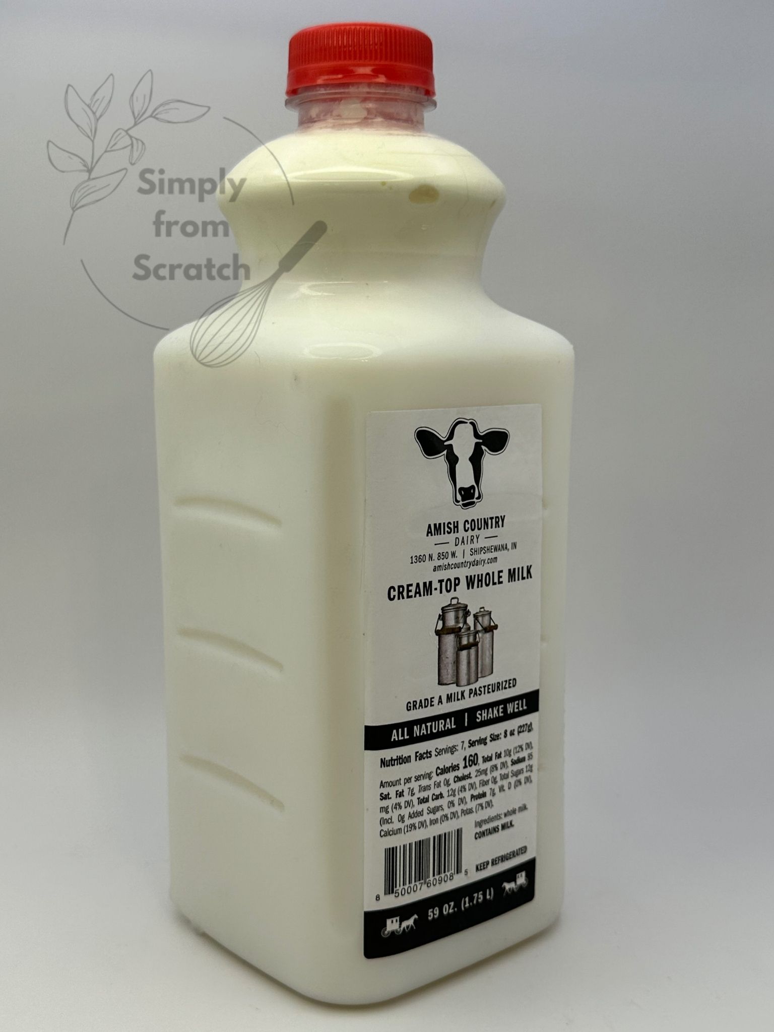 59 oz White Milk - Image 2