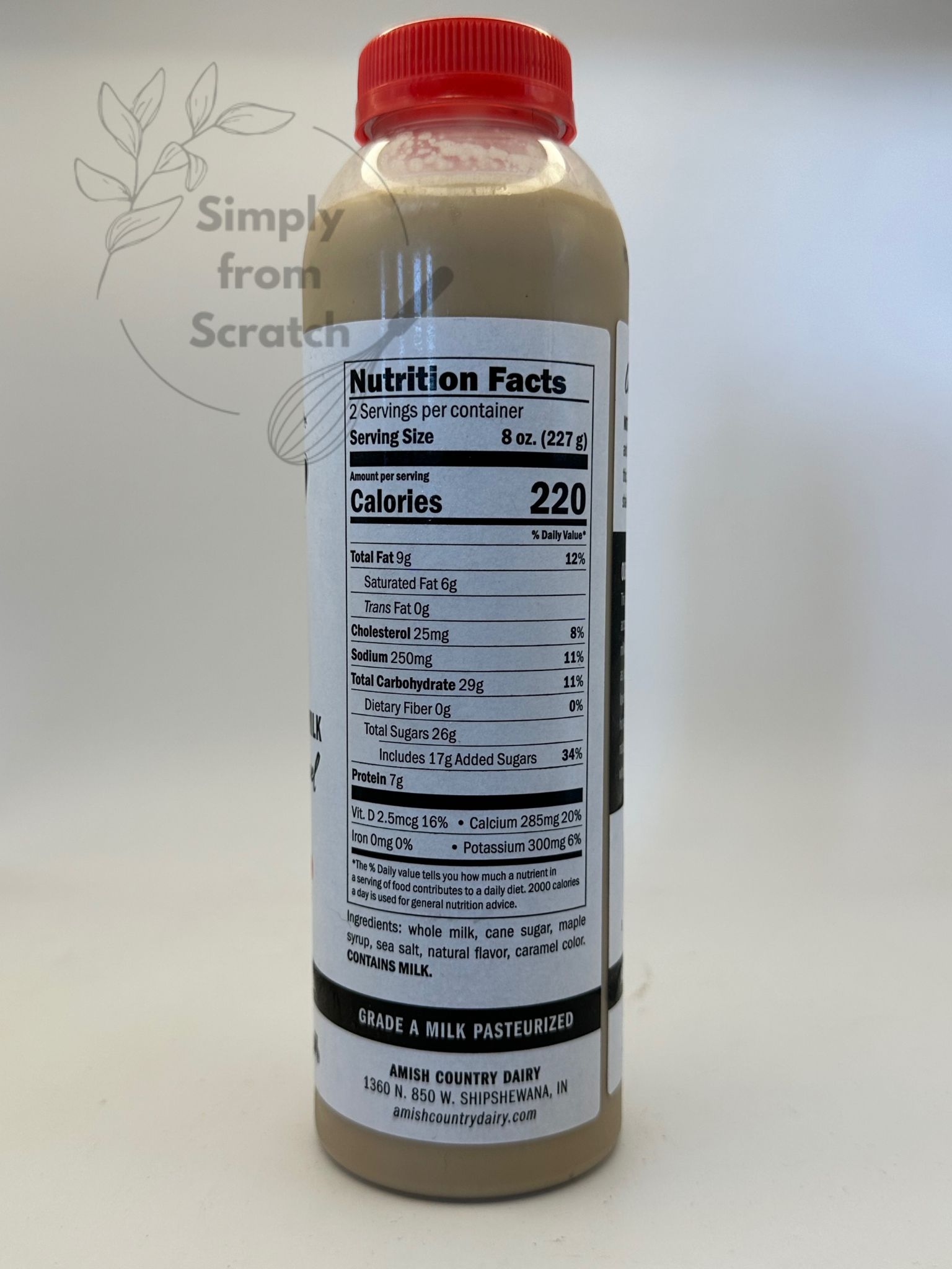 16 oz Salted Caramel Milk - Image 2